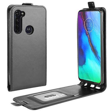 Imagem de YUNCHAO Caixa de telefone Para Motorola Moto G Stylus R64 Texture Single Vertical Flip Capa protetora de couro com slots de cartão e moldura de foto capa para celular