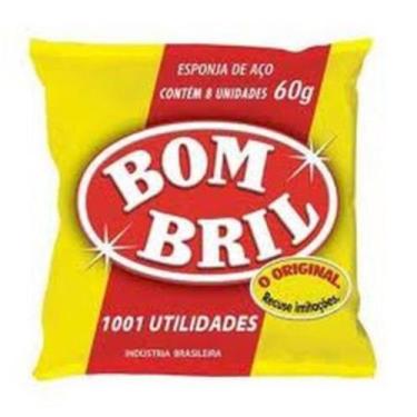 Imagem de Esponja De Aço Bombril 8 Unidades - Unilever