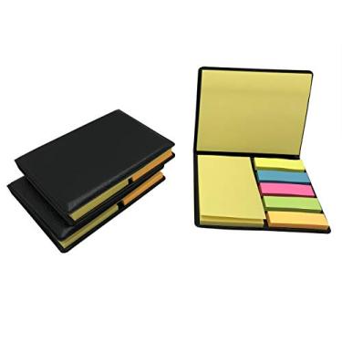 Imagem de Bom papel fofo notas autoadesivas, conjunto de bloco de lembretes, pacote com 3, 350 peças coloridas de fabricantes, etiquetas coloridas, 6 cores, 3 tamanhos, 7 peças, mini designs ótimos para presente
