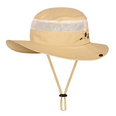 Imagem de Tingpai Chapéu de pesca respirável e de secagem rápida com proteção UV pa homens e mulheres