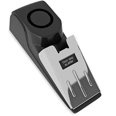 Imagem de Alarme de parada de porta atualizado para dispositivos de segurança de porta de hotel - ferramentas para trava de porta de viagem segurança doméstica