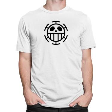 Imagem de Camiseta Camisa One Piece Trafalgar Law Anime Logo - Dking Creative