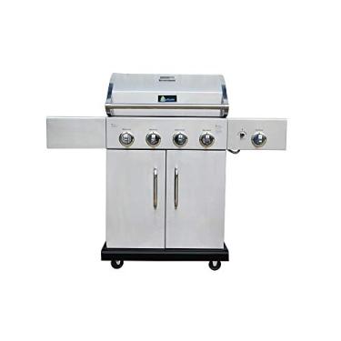 Imagem de Churrasqueira a Gás com Carrinho em Inox Chaleur Devon com 4 Queimadores