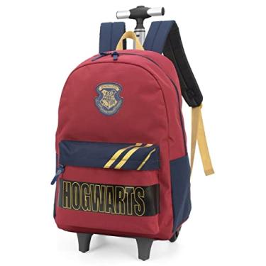 Imagem de Mochila de Rodinha Escolar Harry Potter by Luxcel Ref.51641 (Vermelho)