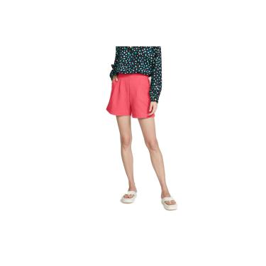 Imagem de Shorts Básico Cintura Alta Comfort Feminino Rosa P
