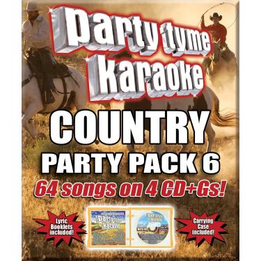 Imagem de Party Tyme Karaoke - Country Party Pack 6 [4 CD][64-Song Party Pack]