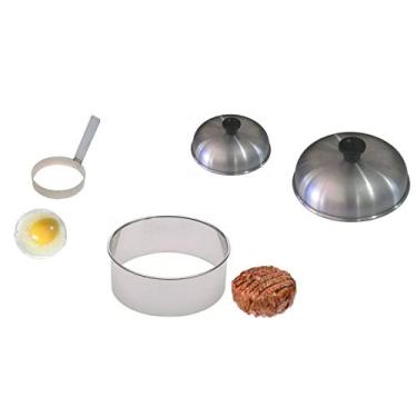 Imagem de Kit 2 Abafador Hambúrguer + 1 Modelador Ovo E 1 Hambúrguer