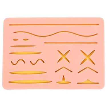 Imagem de Kit de prática de sutura almofada de silicone reutilizável