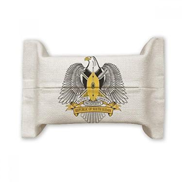 Imagem de Bolsa de linho de algodão com emblema nacional da África do Sudão do Sul