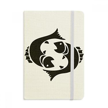 Imagem de Caderno de anotações oficiais do signo do zodíaco de Peixes da Constellation