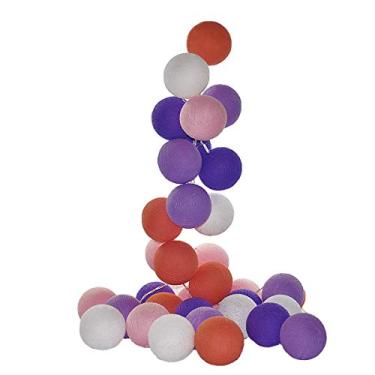 Imagem de Cordão de Luz Led Honolulu Kit 20 Bolas à Pilha Cormilu Multicor