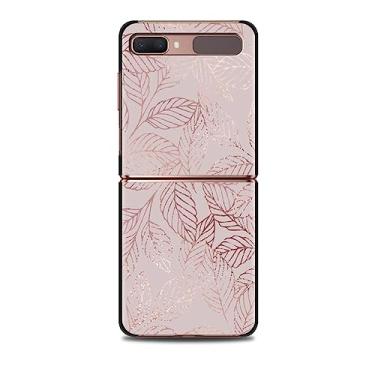 Imagem de Para Samsung Z Flip Z Flip 3 Z Flip 4 5G Capa de telefone celular Shell Celular Rosa Rosa Bling Imagem, B03, Para Z Flip 4