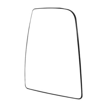 Imagem de Vidro do Espelho de Reboque Lateral Superior - Vidro do Espelho Lateral - Substituição para Ford T150 T250 T350 2015-2017 - Melhore Sua Visibilidade e Experiência de Reboque