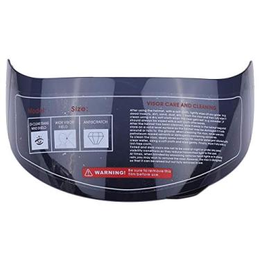 Imagem de QANYEGN Escudo Do Capacete, Lente Da Viseira Do Capacete Da Motocicleta Substituição Do Pára-brisa, Viseira Matizada Capacete Da Motocicleta Para Agv K5 K3sv(Cerceta)
