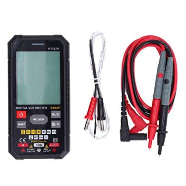 Imagem de Mini Multímetro, Multímetro Digital Smart LCD 3 Display de Resultados Mini Voltímetro Ohm Volt Amp Tester Medição de Resistência de Corrente de Tensão