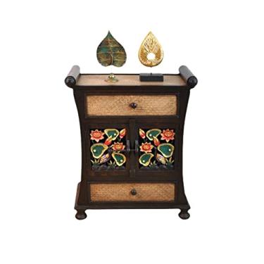 Imagem de Altar budista chinês, nichos budistas tailandeses, armários de pé, mesas de oferta, plataformas de Buda, madeira maciça doméstica, novas mesas de incenso estilo chinês, armários pequenos de santuário, ofertas para