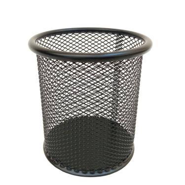 Imagem de Porta Lápis Aramado Redondo Preto - Wellmix