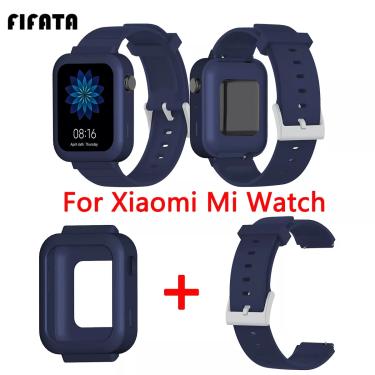Imagem de FIFATA-Pulseira De Relógio De Silicone Para Xiaomi Mi Relógio Inteligente  Acessórios De Relógio  2