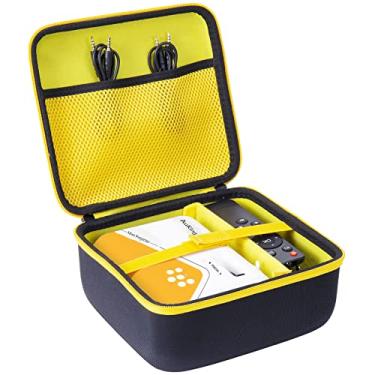 Imagem de co2CREA Capa rígida de substituição para mini projetor AuKing 2024 atualizado 1080P compatível com projetor externo