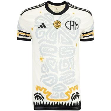 Imagem de Camisa do Atlético-MG adidas Masculina Consciência Negra
