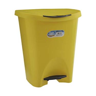 Imagem de Lixeira Com Pedal 15L Amarela