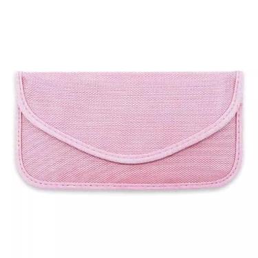 Imagem de Faraday Bag Bolsa Faraday, Para Bloqueios Multishield De Sinais Sem Fio, Protege Eletrônicos Contra Hackers E Espionagem (Color : Pink, Size : 20cmx10cm)