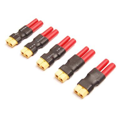 Imagem de Yihang Pack(5) 4MM 4.0MM Bullet to Female XT60 Connector for RC Turnigy Zippy HXT Drone