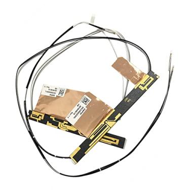 Imagem de Zahara Cabos de antena WiFi sem fio esquerda + direita de substituição para Dell Inspiron 5579 7710 WGWCM/9KVWM DC330022X0L DC330022X1L