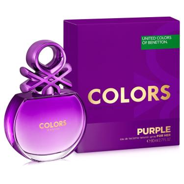 Imagem de Perfume Feminino Colors Purple Benetton Eau de Toilette 80ml-Feminino