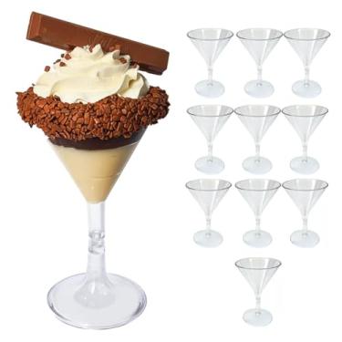 Imagem de Mini Taça Coquetel Acrílico Transparente - 60ml - 10 Un