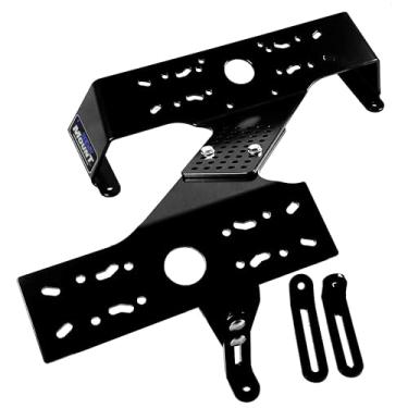 Imagem de PROcise DEK-It Fish Finder Mounts for Boats, Dual Unit Stacker Fish Finder Mount, Depth Finder Mount and Other Fishing Accessories, Marine-Grade Aluminum, Secure and Rust-Proof