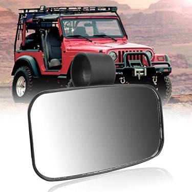 Imagem de Espelho Retrovisor Universal Utv, Espelho Reflexivo Central de Grande Angular para Todos Os Utvs