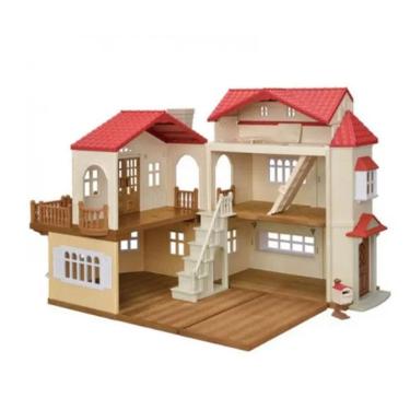 Imagem de Sylvanian Families - Casa Telhado Vermelho Sótão Secreto