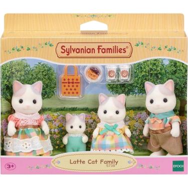 Imagem de Sylvanian Families - FAMÍLIA DOS GATOS DE LEITE