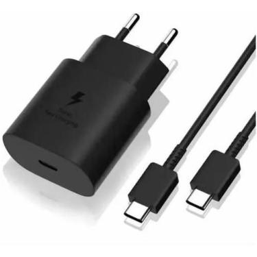 Imagem de Carregador Samsung Super Rápido 25W Preto Galaxy S21/S21