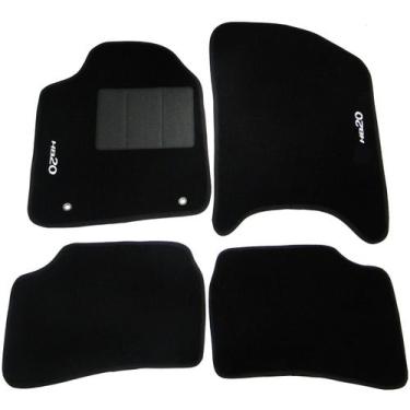 Imagem de Jogo de Tapete Automotivo Hb20 Carpete Luxo - Tapecars