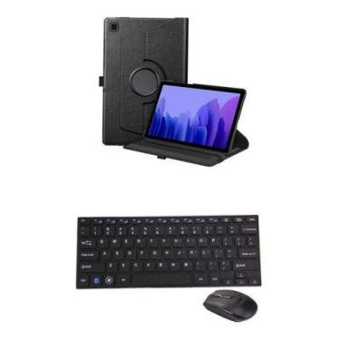 Imagem de Capa Com Teclado + Mouse Para Tablet Samsung Galaxy S6 Lite - Skin Zab