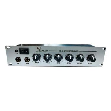 Imagem de Ac12 - Berzek - Pré Amplificador Mixer Para Mics E Músicas