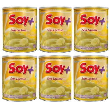 Imagem de Suprasoy Soy + Banana Sem Lactose 6x300G - Supra Soy