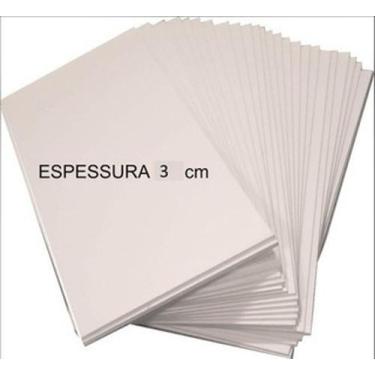 Imagem de Forro Eps Isopor 15Un. 3cm Antichamas 1000x500mm (PEÇA APENAS 1 KIT PO