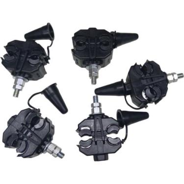 Imagem de Kit 5 Conector Perfurante Derivação Cdp Principal e Derivação de 25 at