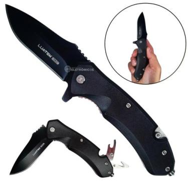 Imagem de Canivete Dobrável Semiautomático Quebra-vidro SLKD22 SLKD106 SLKD108 -