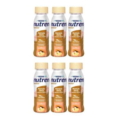 Imagem de Kit 6 Nutren Senior Complemento Alimentar Mix de Frutas 200ml