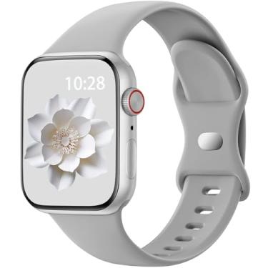 Imagem de SNBLK Pulseira esportiva feminina compatível com Apple Watch Watch séries 10, 9, Ultra, SE, 8, 7, 6, 5, 4, 3, 2 e 1 de 40 mm, 41 mm, 44 mm, 45 mm, 46 mm, 3, 2 e 1 de 40 mm, 40 mm, 41 mm, 40 mm, 41 mm,