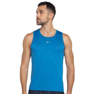 Imagem de Regata de Treino Masculina Mizuno Nirvana Azul River Blue MNMAR3786
