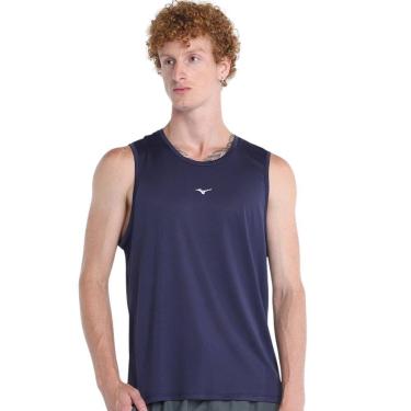 Imagem de Regata Masculina Mizuno Nirvana Azul Noite MNMAR3786