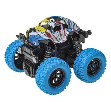 Imagem de Carrinhos Monster Truck Fricção Color Pick Up Hip Hop Super - Art Brin