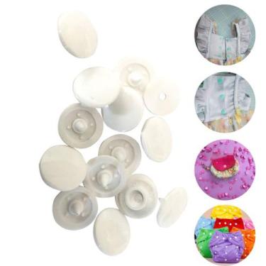Imagem de Botões de Pressão de Plástico Ritas 12mm Varias Cores Pacote com 50 jo