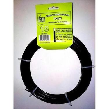 Imagem de Desentupidor Aço 15 Metros Tanque Ralo Pia Bacia Esgoto - Fanti
