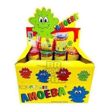 Imagem de Kit 3 Caixas Amoeba Geléia De Brincar 24 Unidades 110G=72 Un